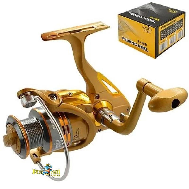 Котушка S-Fish Gold FD 3000 3+1BB (SF24142-3) (20031077) Котушка S-Fish Gold FD 3000 3+1BB (SF24142-3) (20031077)