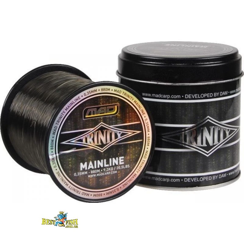 Волосінь DAM MAD Trinity Mainline 730m 0.4mm / 11.48kg камуфляж Волосінь DAM MAD Trinity Mainline 730m 0.4mm / 11.48kg камуфляж