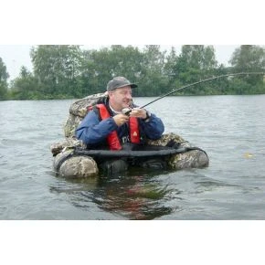 Плотик надувний рибальський Lineaeffe Belly Boat 140х130х51 см (9502001)