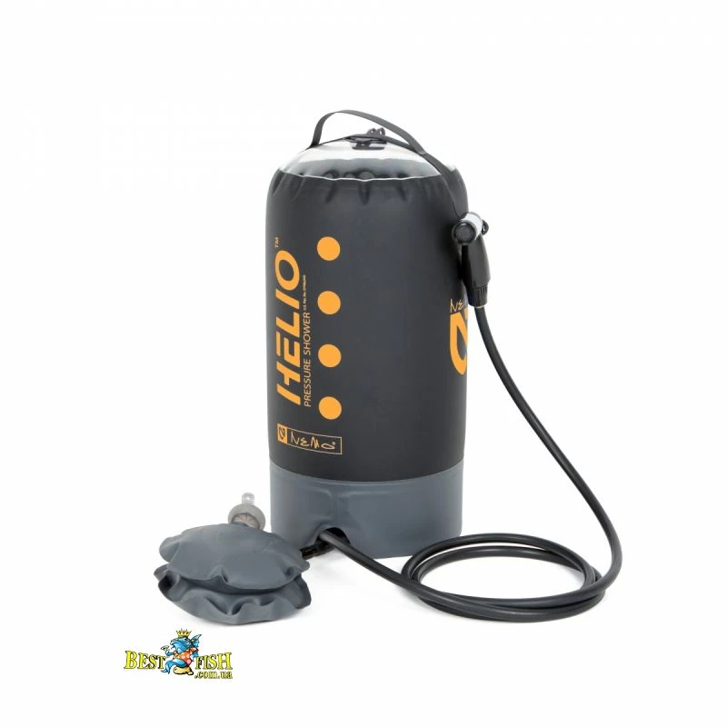 Походный душ NEMO Helio Pressure Shower Black/Sunset Походный душ NEMO Helio Pressure Shower Black/Sunset