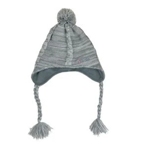 Непродуваемая шапка Extremities Cable Knit Took Grey Marl one size