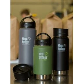 Термофляга Klean Kanteen Wide Vacuum Insulated Cafe Cap Brushed Stainless 355 ml Термофляга Klean Kanteen Wide Vacuum Insulated Cafe Cap Brushed Stainless 355 ml