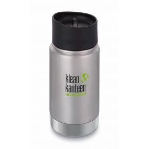 Термофляга Klean Kanteen Wide Vacuum Insulated Cafe Cap Brushed Stainless 355 ml Термофляга Klean Kanteen Wide Vacuum Insulated Cafe Cap Brushed Stainless 355 ml