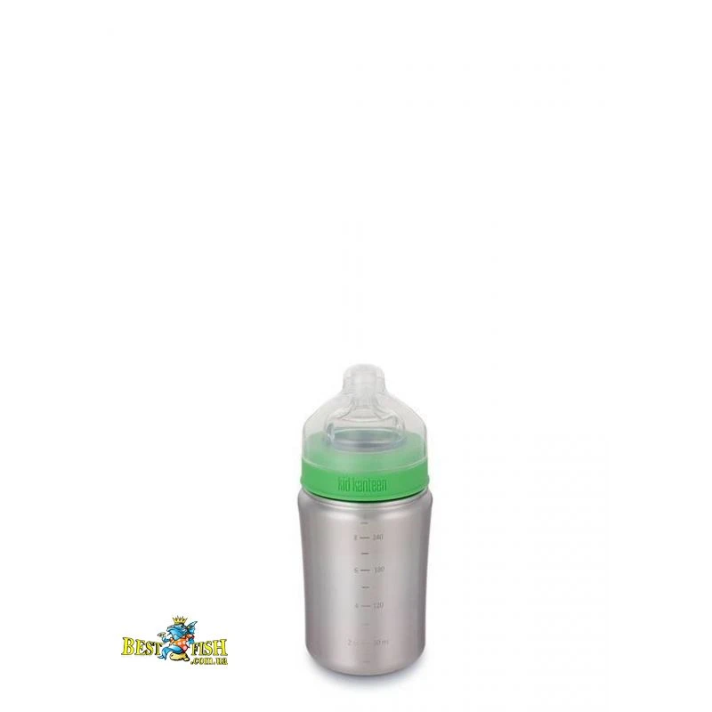Бутылочка для кормления Kid Kanteen Baby Bottle Brushed Stainless 267 ml Бутылочка для кормления Kid Kanteen Baby Bottle Brushed Stainless 267 ml