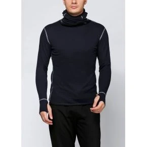 Огнестойкое худи Aclima Work X-Warm Hood Sweater DarkNavy M