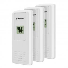 Термометр-гігрометр Bresser Temeo Hygro Quadro DLX Black