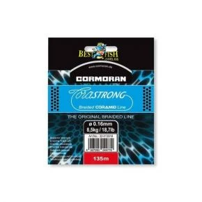 Плетений шнур Cormoran Corastrong 0.10