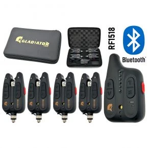 Набір сигналізаторів Gladiator BL1518 4+1 Black з пейджером+BLUЕTООTH (BL15184)