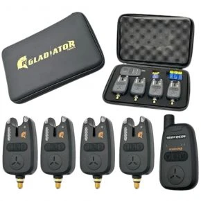 Набір сигналізаторів Gladiator RF298 4+1 Black з пейджером (RF2984)