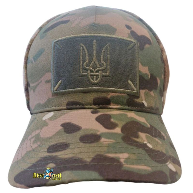 Зимова кепка на флісі герб Ranger мультикам (RA8948) Зимова кепка на флісі герб Ranger мультикам (RA8948)