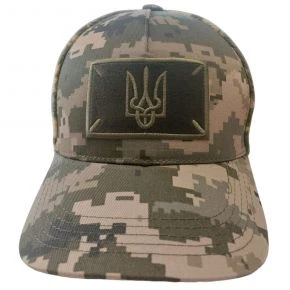 Зимова кепка на флісі герб Ranger піксель (RA8949)