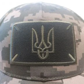 Зимова кепка на флісі герб Ranger піксель (RA8949)
