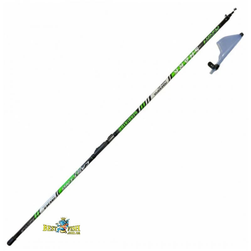 Вудка карбонова Gladiator Shark з кільцями 6м (GL7045) Вудка карбонова Gladiator Shark з кільцями 6м (GL7045)