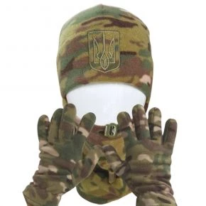 Шапка флісова герб Ranger мультикам 58-61 (RA89541)