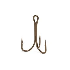 Гачки VMC O'shaughnessy Treble Bronze 16 size 100pcs (9617 BZ0016T2)