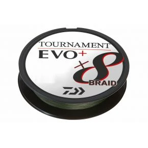 Шнур Daiwa Tournament X8 Braid EVO+ 0.14 мм 270 м Dark Green (12760-114)