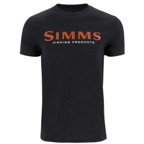 Футболка Simms Logo T-Shirt Dark Gunmetal Heather L (12803-1293-40)