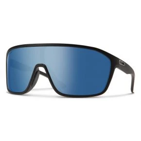 Окуляри сонцезахисні Smith Optics Boomtown Matte Black Polar Blue Mirror (20493200399XX)