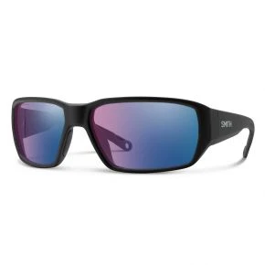 Окуляри сонцезахисні Smith Optics Hookset Matte Black CP Glass Polarchromic Rose Blue Mirror (206768003627V)