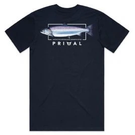 Футболка Primal Artist Tee Salmon Navy L (PRH-PAT-SAN-L)