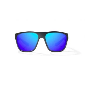 Окуляри сонцезахисні Bajio Las Rocas Black Matte Blue Mirror PC (ROC220031)
