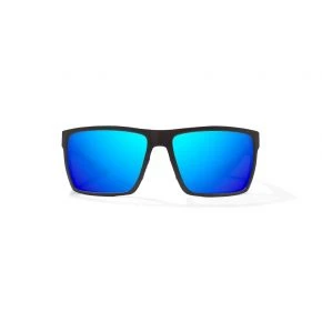 Окуляри сонцезахисні Bajio Stiltsville Black Matte Blue Mirror Glass (STI220011)