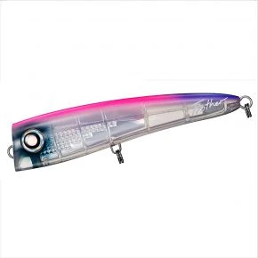 Поппер Daiwa Saltiga Frother 200F 200 мм 95 г #Clear Top Pink (07454287)