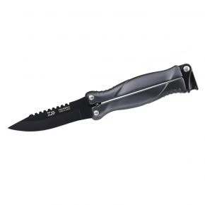 Ніж рибальський Daiwa 26 Fish Knife 2 +F Black із філейним лезом (07752853)