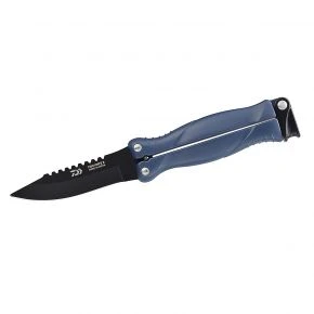 Ніж рибальський Daiwa 26 Fish Knife 2 +F Indigo Blue із філейним лезом (07752854)