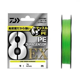 Шнур Daiwa UVF PE Dura Sensor X8EX+Si3 Lime Green 200 м 3.0 kg #0.3 (17320131)