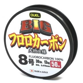 Флюорокарбон Duel Big Fluorocarbon 50 м 13kg 0.470 мм (H3832)