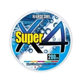 Шнур Duel Hardcore Super X4 200 м 5Color 8kg 0.17 мм #1.0 (H4306-5C)