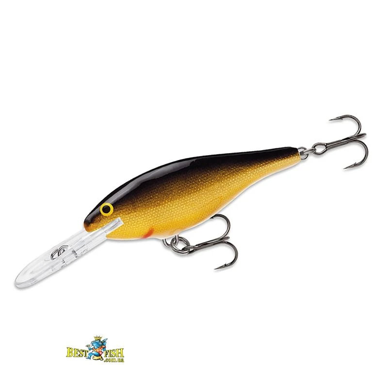 Воблер Rapala Shad Rap 90 мм 15 г #G (SR09 G) Воблер Rapala Shad Rap 90 мм 15 г #G (SR09 G)
