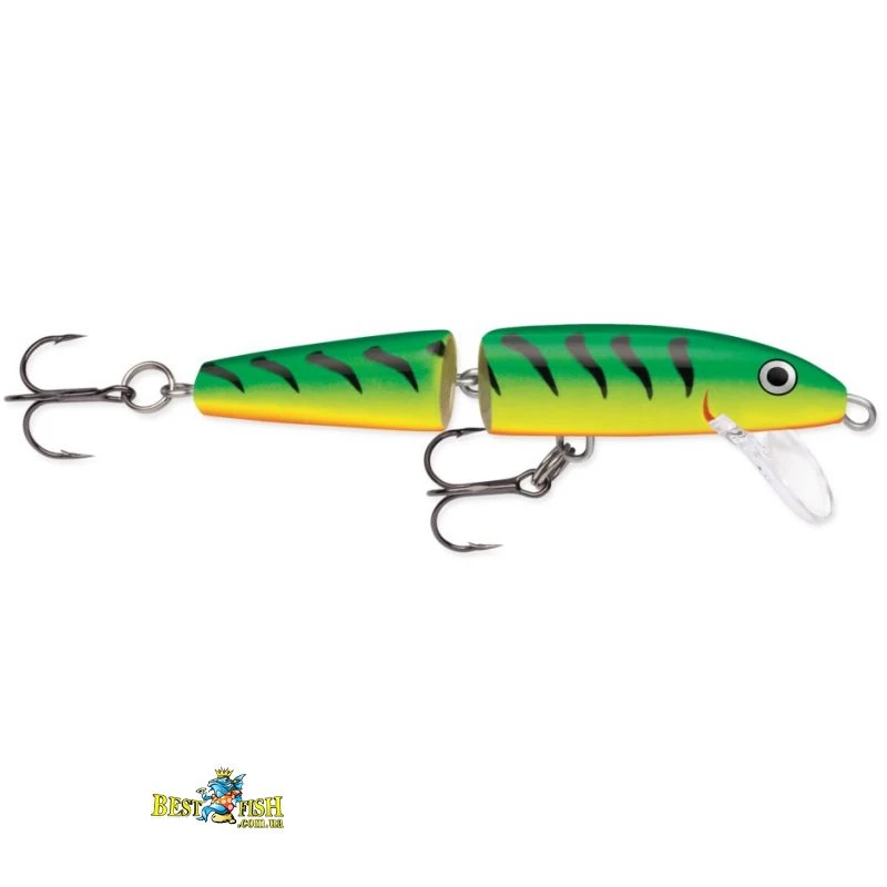 Воблер Rapala Jointed 90 мм 7 г 1,5-2,1 м #FT (J09 FT) Воблер Rapala Jointed 90 мм 7 г 1,5-2,1 м #FT (J09 FT)