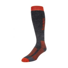 Шкарпетки Simms Merino Midweight OTC Sock Carbon M (13142-003-30)