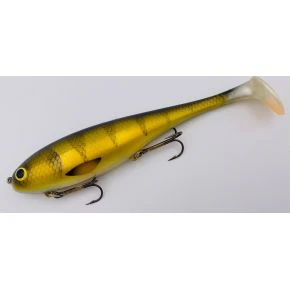 Силіконова приманка Musky Innovations Regular Shallow Swimmin' Dawg 203 мм 99 г #Natural Perch (2315669)