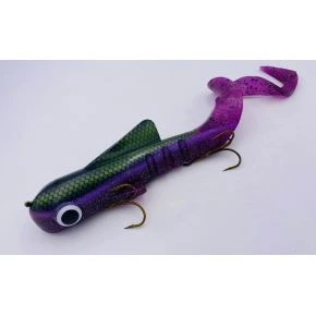 Силіконова приманка Musky Innovations Pro Regular Bull Dawg 229 мм 130 г #Purple Shad (2315699)