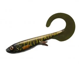 Твістер Wolfcreek Lures Curly 22 220 мм 75 г #C018 Green Motoroil Pike (WCL-CURLY22-C018)