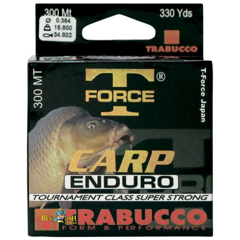 Волосінь T-Force Carp Enduro 600 м 0.255 мм 8.36 кг (053-12-250) Волосінь T-Force Carp Enduro 600 м 0.255 мм 8.36 кг (053-12-250)
