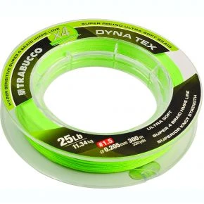 Шнур Trabucco Dyna-Tex 4X Power Lime-Yellow 150 м 0.285 мм 18.14 кг (054-31-300)