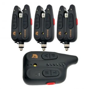 Набір сигналізаторів Gladiator RF1118 3+1 Black з пейджером (RF11183) Набір сигналізаторів Gladiator RF1118 3+1 Black з пейджером (RF11183)