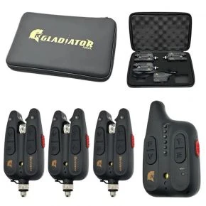Набір сигналізаторів Gladiator RF1118 3+1 Black з пейджером (RF11183)