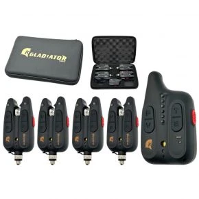 Набір сигналізаторів Gladiator RF1118 4+1 Black з пейджером (RF11184)