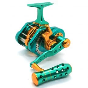 Котушка Jigging Master Underhead Yellow FIN special #PE5N (LH) Reel (PE5NLHGN/GD)