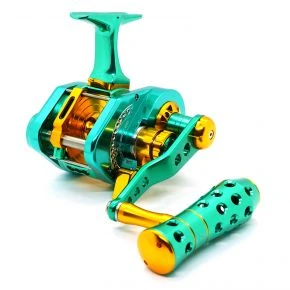 Котушка Jigging Master Underhead Yellow Fin Special #PE3 (LH) Reel Green/Gold (PE3LHGN/GD)