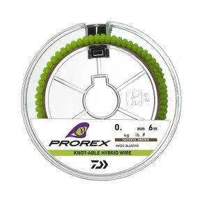 Повідковий матеріал Daiwa Prorex Hybrid Knotable Wire Brown 6 м 5.4kg 0.300 мм (17930-054)