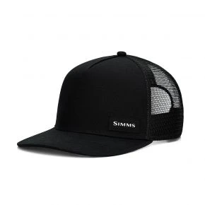 Кепка Simms High Crown Flatbill Black (2336415)