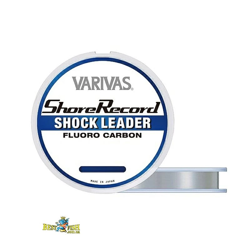 Флюорокарбон Varivas Shore Record Shock Leader Fluoro 20 м 35LB 15.87kg 0.52 мм (VA 21291) Флюорокарбон Varivas Shore Record Shock Leader Fluoro 20 м 35LB 15.87kg 0.52 мм (VA 21291)