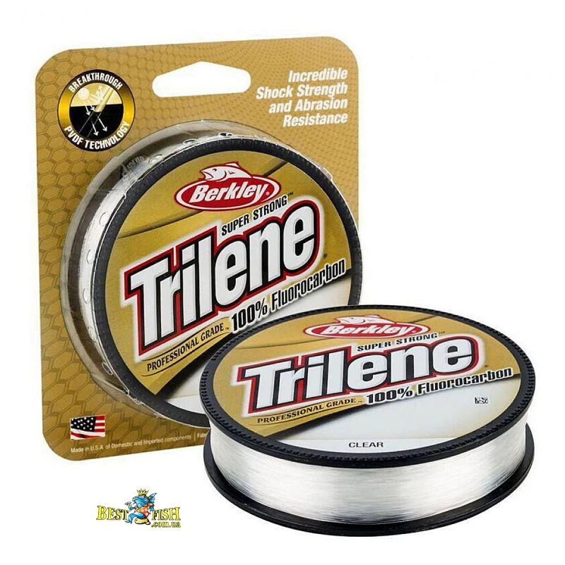 Флюрокарбон Berkley Trilene Fluorocarbon 50 м 21.9kg 0.60 мм #Clear (1582153) Флюрокарбон Berkley Trilene Fluorocarbon 50 м 21.9kg 0.60 мм #Clear (1582153)