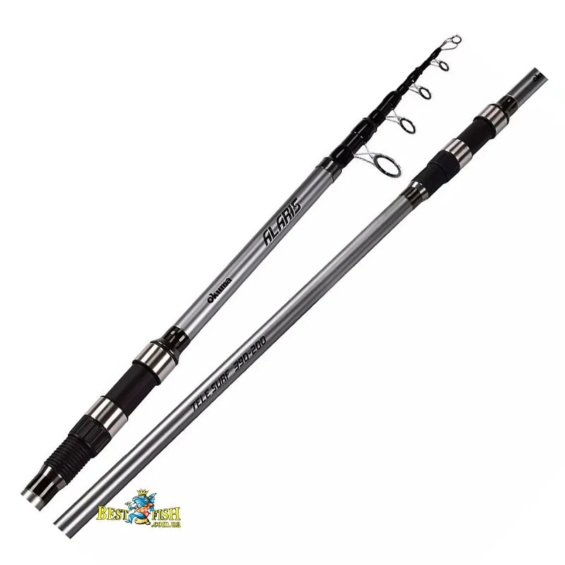 Вудилище серфове Okuma Alaris Tele Surf 4.27 м 100-200 г 5 секцій (136646) Вудилище серфове Okuma Alaris Tele Surf 4.27 м 100-200 г 5 секцій (136646)